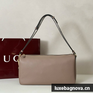 Gucci Half Horsebit large shoulder bag 862530 gray