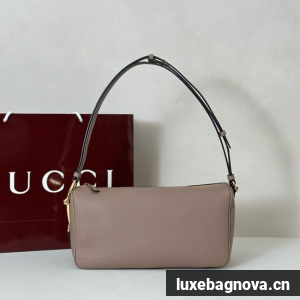 Gucci Half Horsebit medium shoulder bag 860787 gray