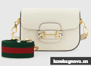 Gucci Horsebit 1955 mini bag 658574 White