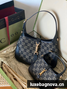 Gucci Jackie 1961 mini shoulder bag 636706 and 637092 black