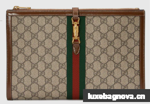 Gucci Jackie 1961 pouch 647332 brown