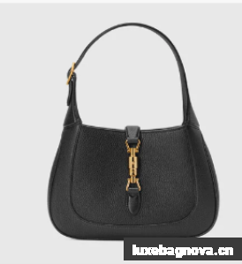 Gucci Jackie 1961 small natural grain bag 636709 Black