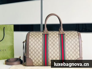 Gucci Jumbo GG large duffle bag 645021 BROWN