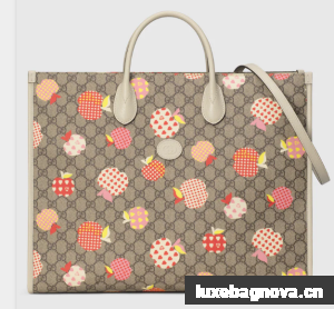 Gucci Les Pommes large tote 659980 White