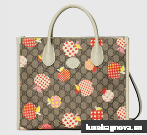 Gucci Les Pommes small tote 659983 white