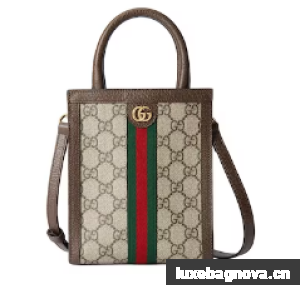 Gucci OPHIDIA GG SUPER MINI BAG 772317 Brown