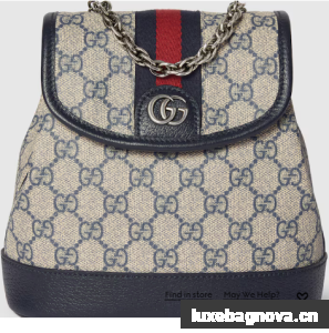 Gucci OPHIDIA MINI BACKPACK 795221 Blue