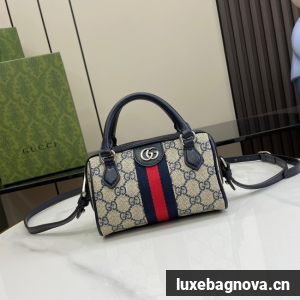 Gucci OPHIDIA SUPER MINI BAG 781490 dark blue