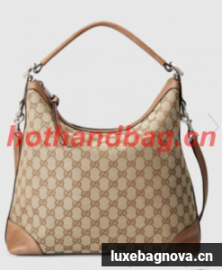 Gucci Ophidia GG Hobo Top Handle Bag G53201 Brown