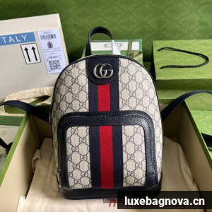 Gucci Ophidia GG Supreme backpack 685769 blue