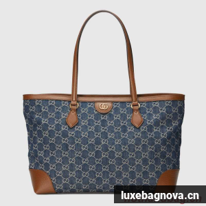 Gucci Ophidia GG medium tote 631685 Dark blue