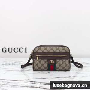 Gucci Ophidia GG mini bag 517350 Sapphire brown