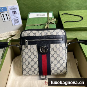 Gucci Ophidia GG small messenger bag 547926 blue