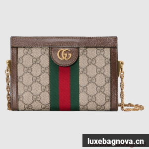Gucci Ophidia mini shoulder bag 602676 brown