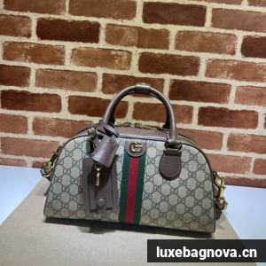 Gucci Original Leather GG Supreme SHOULDER BAG 724575 brown