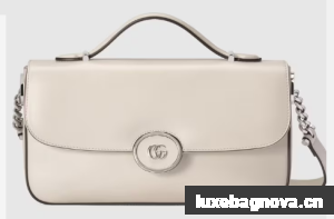 Gucci PETITE GG SMALL SHOULDER BAG 739721 white