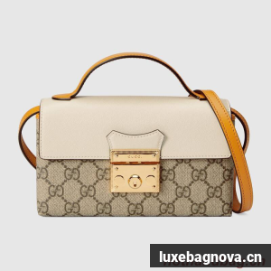 Gucci Padlock mini bag 652683 white