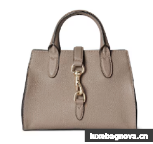 Gucci SMALL TOTE BAG WITH HOOK CLOSURE 795349 Beige