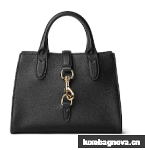 Gucci SMALL TOTE BAG WITH HOOK CLOSURE 795349 black