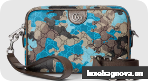 Gucci Small GG crossbody bag 839155 BLUE