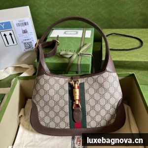 Gucci The Hacker Project small Jackie 1961 bag 636706 Brown