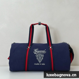 Gucci large tote bag 816866 blue