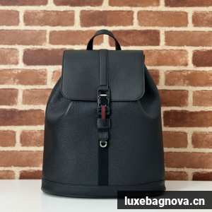 Gucci leather Backpack 816750 black