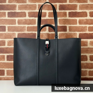 Gucci leather tote bag 816753 black