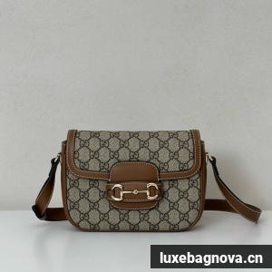 Gucci small shoulder bag 815205 brown