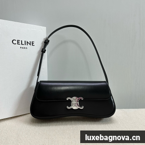 CELINE MEDIUM CELINE LOLA BAG IN SHINY CALFSKIN 115532 black
