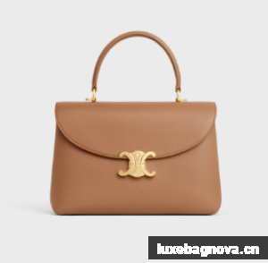 CELINE MEDIUM NINO BAG IN SUPPLE CALFSKIN 117523 BRONZE