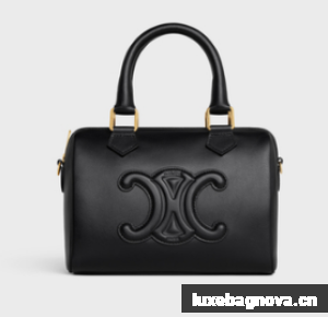 CELINE SMALL BOSTON IN SMOOTH CALFSKIN 113773 BLACK