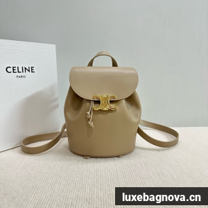 Celine BACKPACK CELINE BONNIE IN SMOOTH CALFSKIN 118703 NATURAL TAN