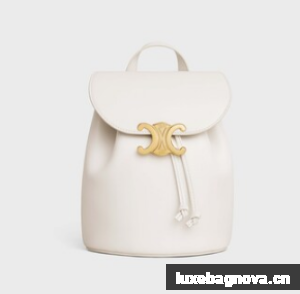 Celine BACKPACK CELINE BONNIE IN SMOOTH CALFSKIN 118703 RICE