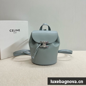 Celine BACKPACK CELINE BONNIE IN SMOOTH CALFSKIN 118703 light blue