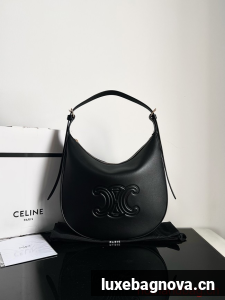 Celine HELOISE BAG IN SUPPLE CALFSKIN 114713 black