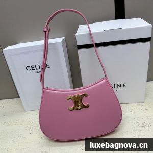 Celine MEDIUM TILLY BAG IN SHINY CALFSKIN 115703 pink