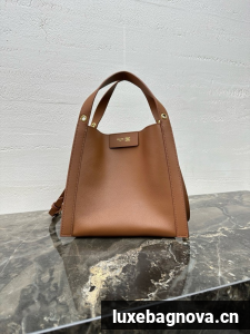 Celine SMALL CUBE BAG IN NATURAL Calfskin 124182 SOFT TAN