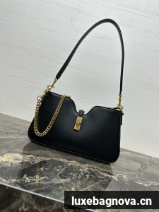 Celine SHOULDER CAMILLE 16 SOFT IN SMOOTH CALFSKIN 122073 black