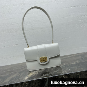 Celine TEEN CELINE JOSEPHINE bag IN CALFSKIN 121423 white