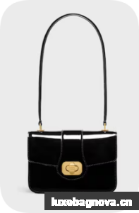 Celine TEEN CELINE JOSEPHINE bag IN PATENT CALFSKIN 121423 black
