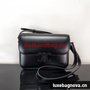Celine TEEN CLASSIC BAG CALFSKIN 187366 BLACK