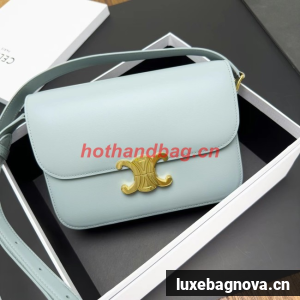 Celine TEEN CLASSIC BAG CALFSKIN 187366 LIGHT BLUE