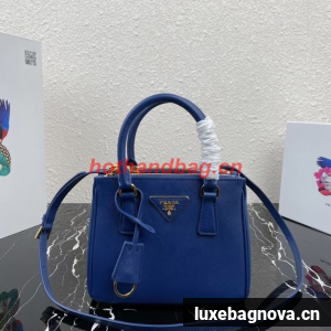 Prada Galleria Saffiano leather mini-bag 1BA906 dark blue