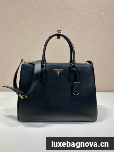 Prada Large Prada Galleria leather bag 1BA446 black