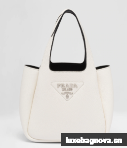 Prada Leather handbag 1BA349 white