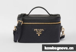 Prada Leather mini-bag 1BH202 black
