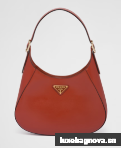 Prada Leather shoulder bag 1BC179 brown
