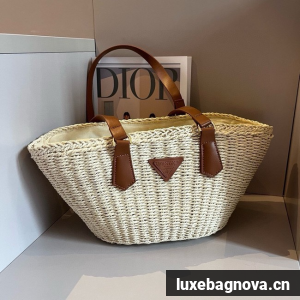 Prada Leather weave shoulder bag 1BC003-1