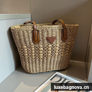 Prada Leather weave shoulder bag 1BC003-2